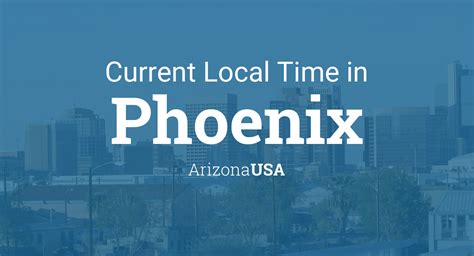 phoenix az time now|Local Time in Phoenix, AZ, USA .